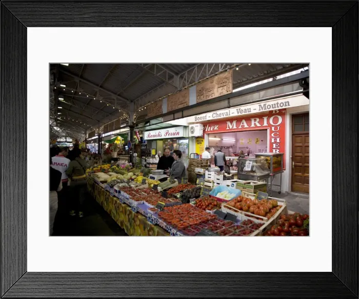 Framed Print : Market, Antibes, Alpes Maritimes, Provence, Cote d Azur, French Riviera Framed Print : Market, Antibes, Alpes Maritimes, Provence, Cote d Azur, French Riviera