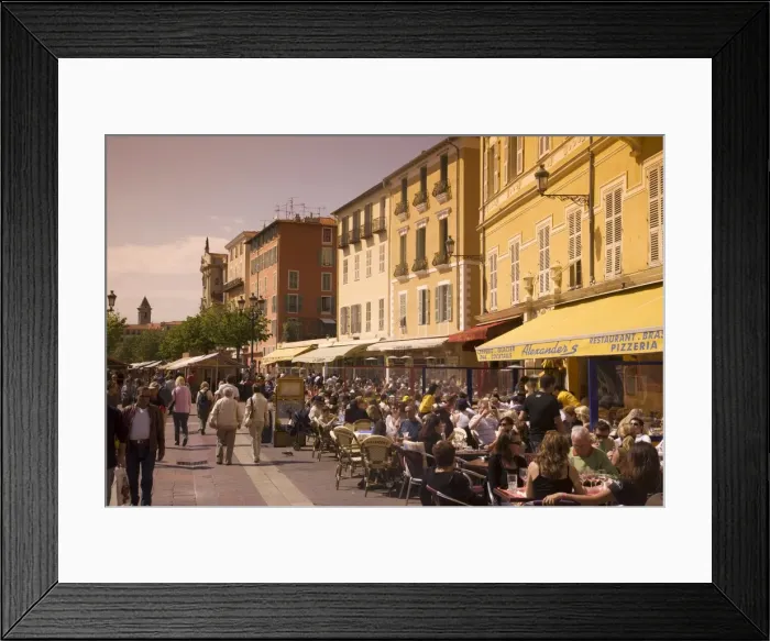 Framed Print : Nice, Alpes Maritimes, Provence, Cote d Azur, French Riviera, France, Europe Framed Print : Nice, Alpes Maritimes, Provence, Cote d Azur, French Riviera, France, Europe
