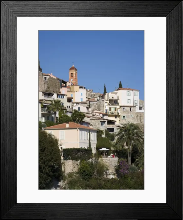 Framed Print : Roquebrune, Alpes Maritimes, Provence, Cote d Azur, French Riviera, France, Europe Framed Print : Roquebrune, Alpes Maritimes, Provence, Cote d Azur, French Riviera, France, Europe