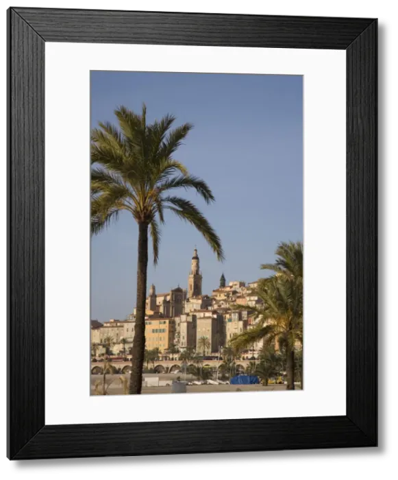 Framed Print : Menton, Alpes Maritimes, Provence, Cote d Azur, French Riviera, France Framed Print : Menton, Alpes Maritimes, Provence, Cote d Azur, French Riviera, France