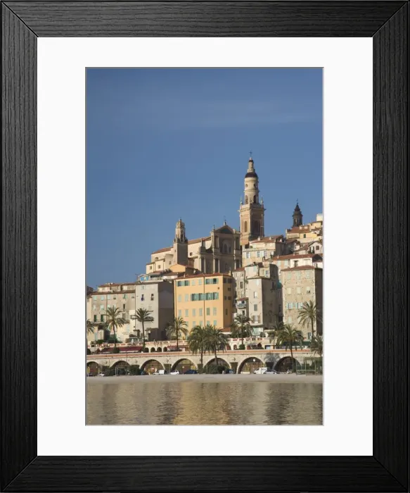 Framed Print : Menton, Alpes Maritimes, Provence, Cote d Azur, French Riviera, France Framed Print : Menton, Alpes Maritimes, Provence, Cote d Azur, French Riviera, France