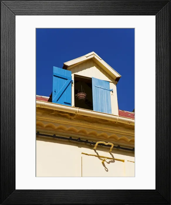 Framed Print : Building shutters, Schoelcher Street, Fort-de-Franc, Martinique, French Antilles Framed Print : Building shutters, Schoelcher Street, Fort-de-Franc, Martinique, French Antilles