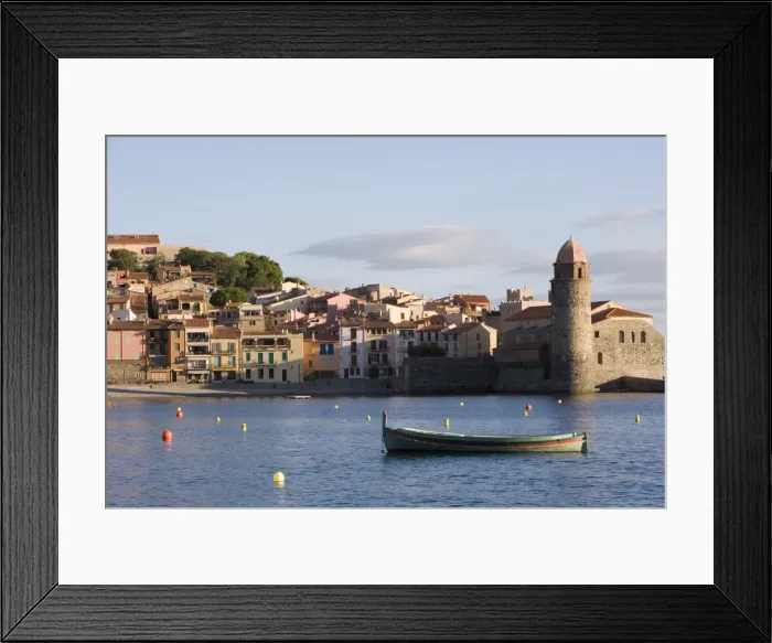 Framed Print : Eglise Notre-Dame-des-Anges, Collioure, Pyrenees-Orientales, Cote Vermeille Framed Print : Eglise Notre-Dame-des-Anges, Collioure, Pyrenees-Orientales, Cote Vermeille