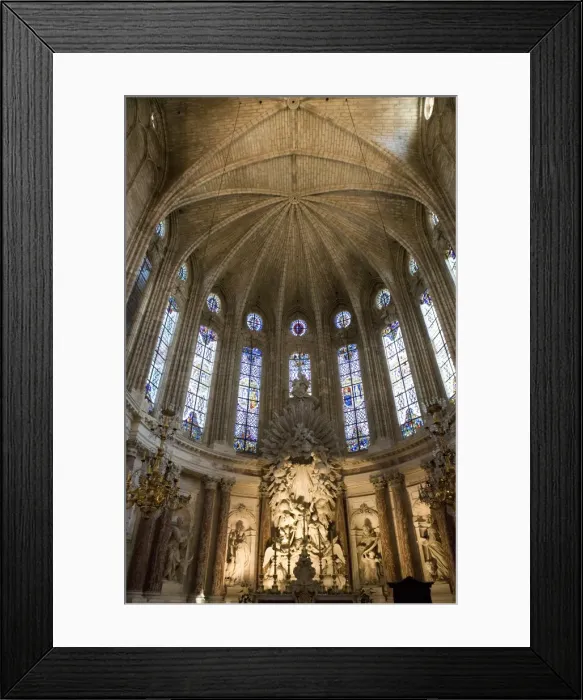 Framed Print : Interior of Cathedrale St. -Nazaire, Beziers, Herault, Languedoc-Roussillon Framed Print : Interior of Cathedrale St. -Nazaire, Beziers, Herault, Languedoc-Roussillon