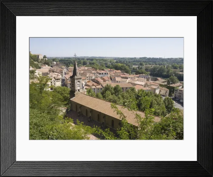 Framed Print : View from Cathedrale St. -Nazaire, Beziers, Herault, Languedoc-Roussillon, France, Europe Framed Print : View from Cathedrale St. -Nazaire, Beziers, Herault, Languedoc-Roussillon, France, Europe