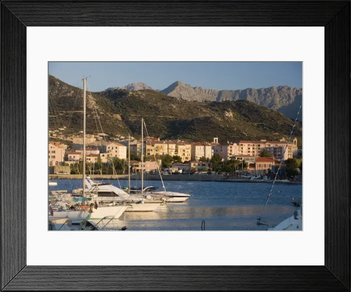Framed Print : L lle Rousse, Corsica, France, Mediterranean, Europe Framed Print : L lle Rousse, Corsica, France, Mediterranean, Europe