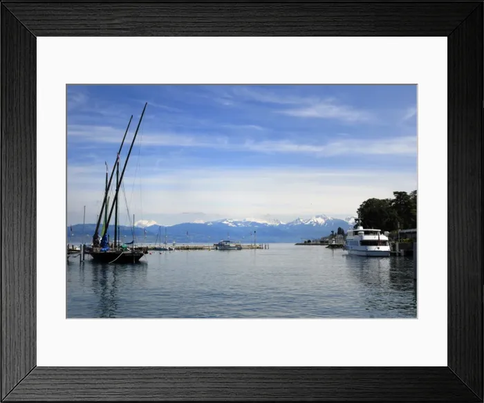 Framed Print : Port des Mouettes Framed Print : Port des Mouettes