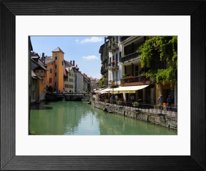 Framed Print : Thiou canal Framed Print : Thiou canal