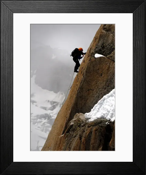Framed Print : Mountaineer Framed Print : Mountaineer
