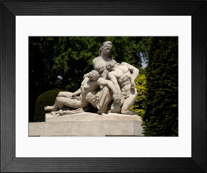 Framed Print : War memorial