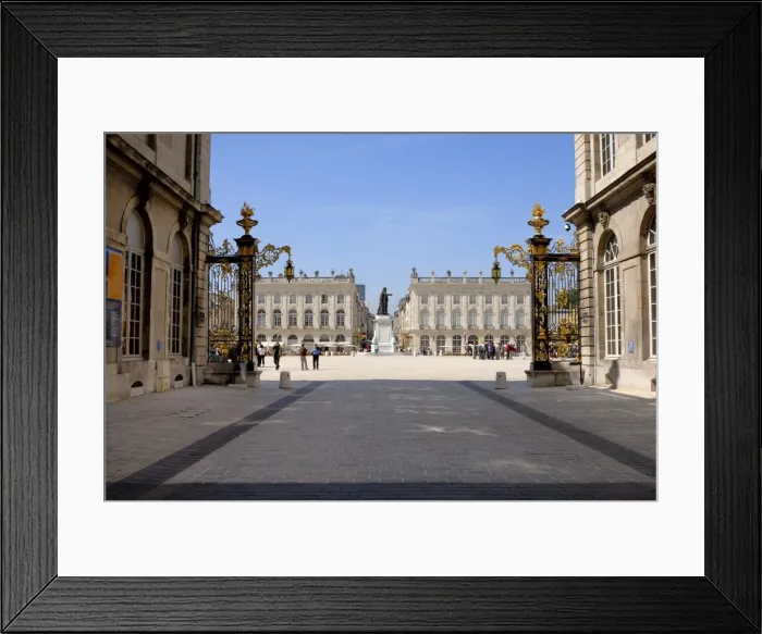 Framed Print : Gilded wrought iron gates by Jean Lamor Framed Print : Gilded wrought iron gates by Jean Lamor
