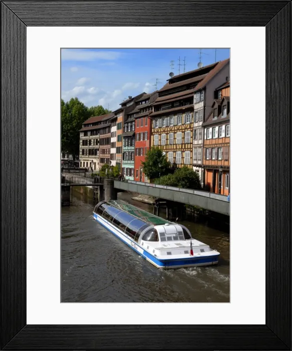 Framed Print : Timbered buildings Framed Print : Timbered buildings