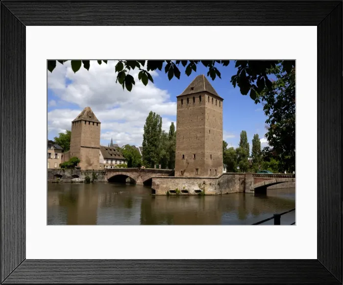 Framed Print : Ponts Couverts Framed Print : Ponts Couverts