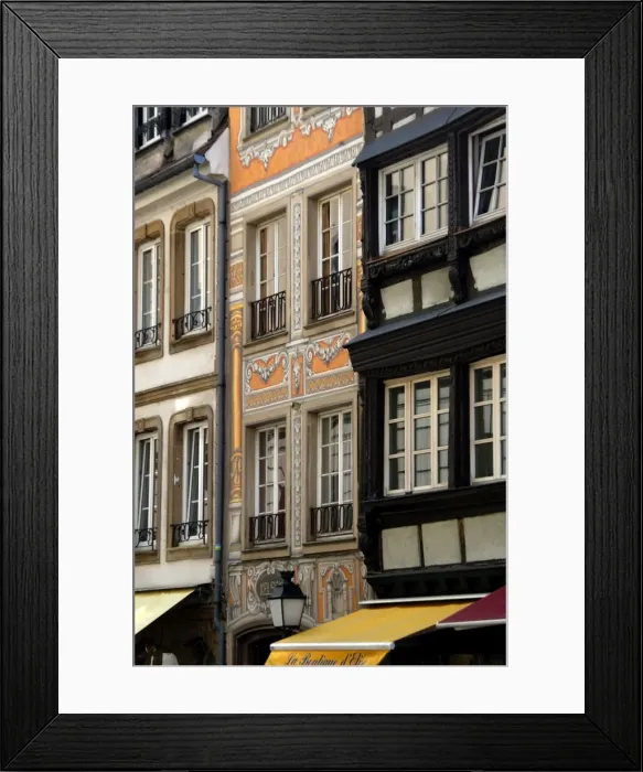Framed Print : Painted house Framed Print : Painted house