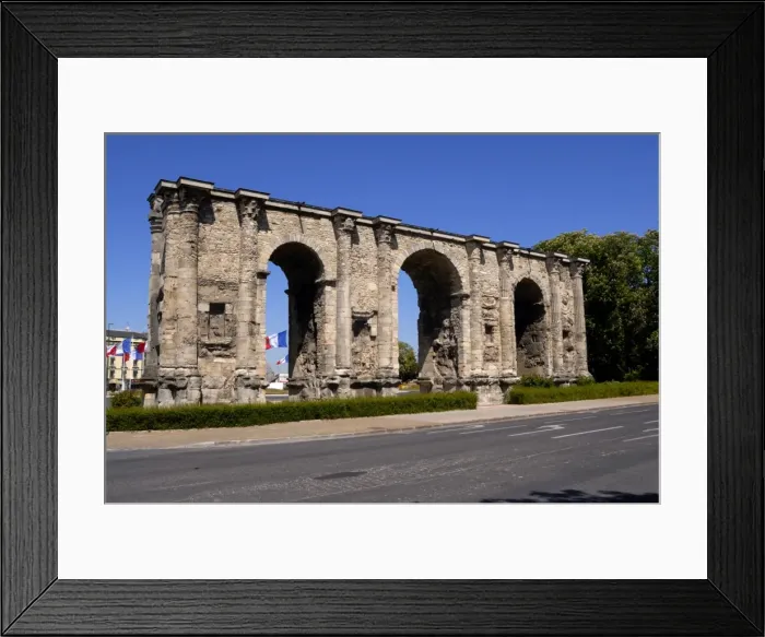 Framed Print : Porte de Mars Roman arch Framed Print : Porte de Mars Roman arch