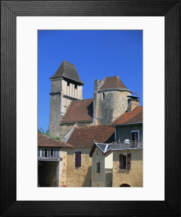 Framed Print : Village near Villefranche Framed Print : Village near Villefranche