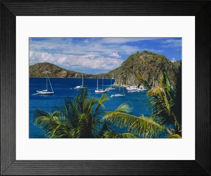 Framed Print : Guadeloupe Framed Print : Guadeloupe