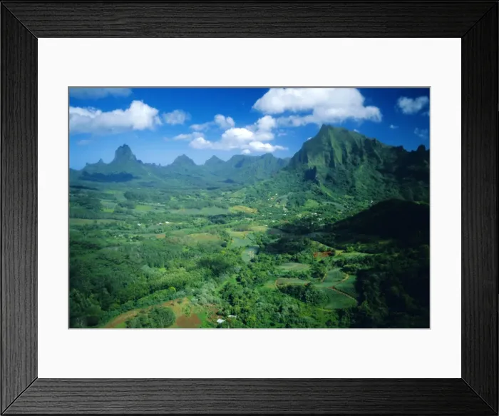Framed Print : Moorea, French Polynesia Framed Print : Moorea, French Polynesia