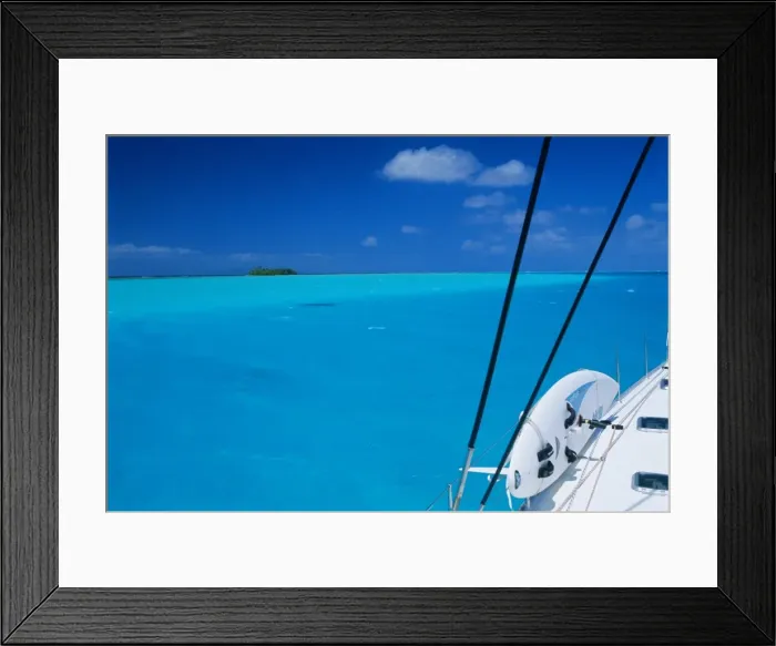 Framed Print : On board Milena I Framed Print : On board Milena I