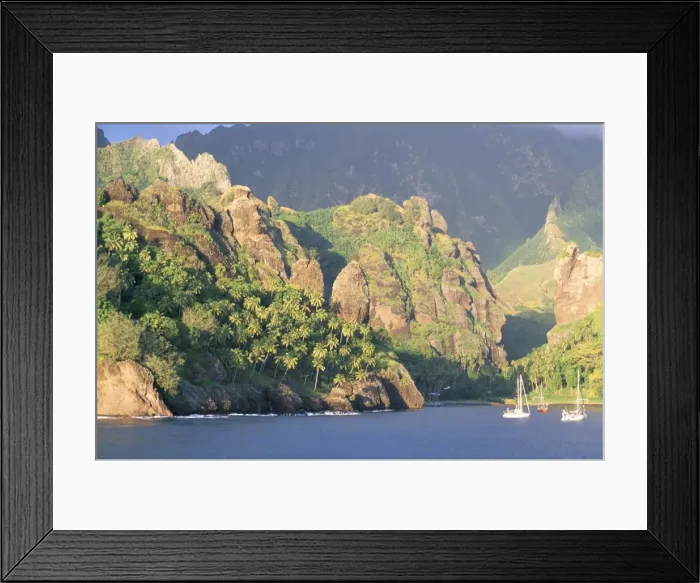 Framed Print : La Baie des Vierges (Bay of the Virgins) Framed Print : La Baie des Vierges (Bay of the Virgins)