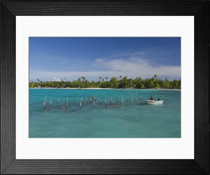 Framed Print : Tikehau, Tuamotu Archipelago Framed Print : Tikehau, Tuamotu Archipelago