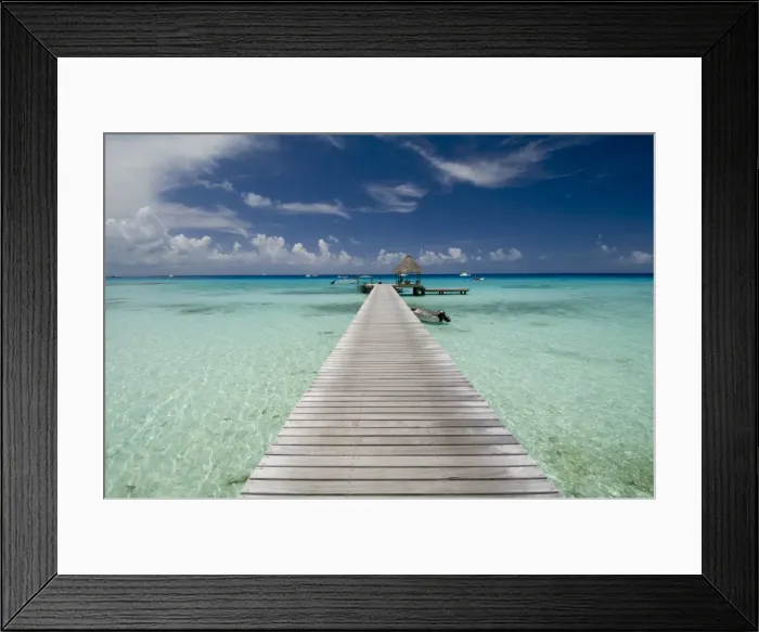 Framed Print : Kia Ora Resort