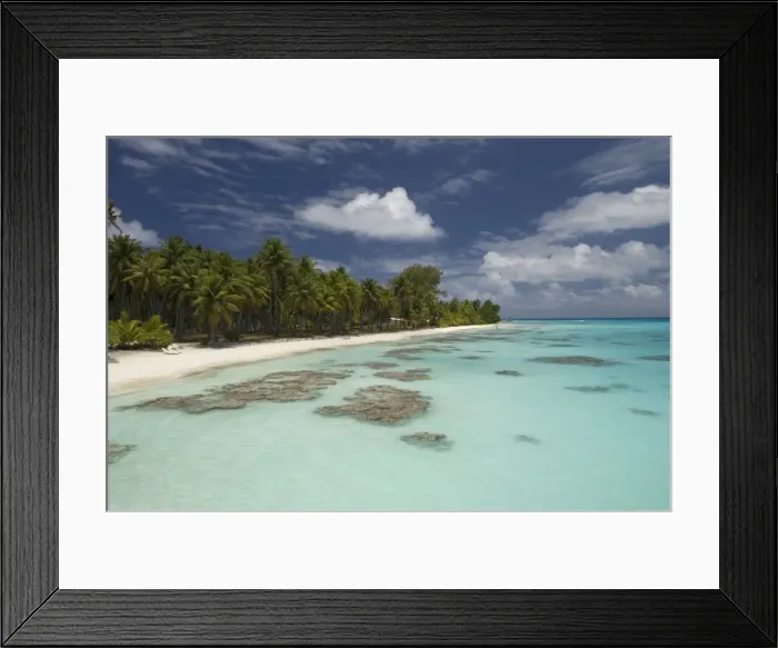 Framed Print : Fakarawa, Tuamotu Archipelago Framed Print : Fakarawa, Tuamotu Archipelago