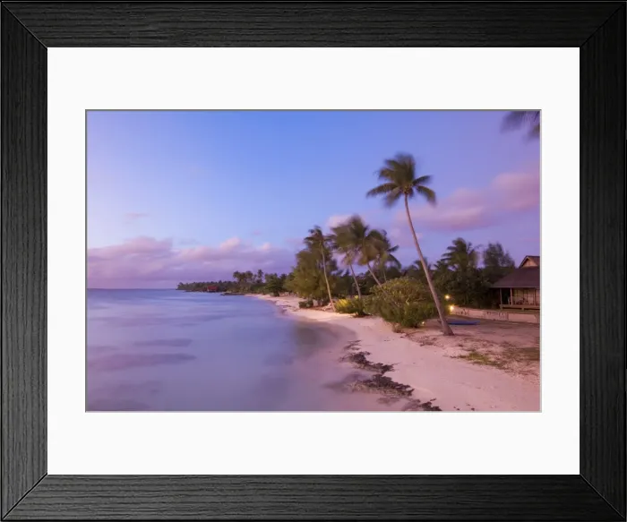 Framed Print : Le Maitai Dream hotel Framed Print : Le Maitai Dream hotel