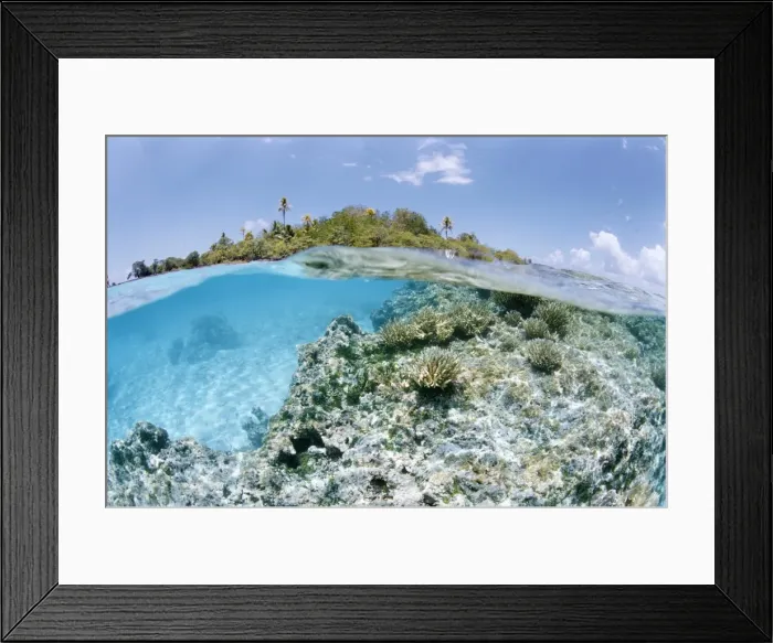 Framed Print : Tikeau, Tuamotu Archipelago Framed Print : Tikeau, Tuamotu Archipelago