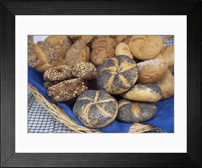 Framed Print : Brotzeit, bread rolls Framed Print : Brotzeit, bread rolls