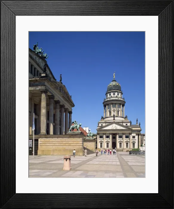 Framed Print : The Theatre and French Cathedral in Berlin Framed Print : The Theatre and French Cathedral in Berlin