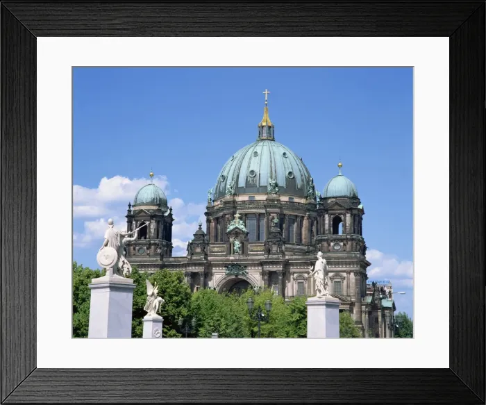 Framed Print : The Berliner Dom in Berlin Framed Print : The Berliner Dom in Berlin