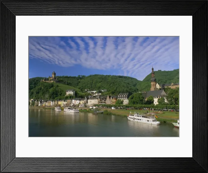 Framed Print : Cochem, Rhineland (Rhineland-Palatinate) (Rheinland-Pfalz) Framed Print : Cochem, Rhineland (Rhineland-Palatinate) (Rheinland-Pfalz)