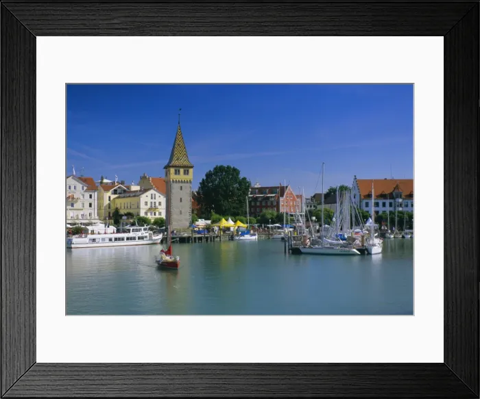 Framed Print : Lindau, Lake Constance Framed Print : Lindau, Lake Constance