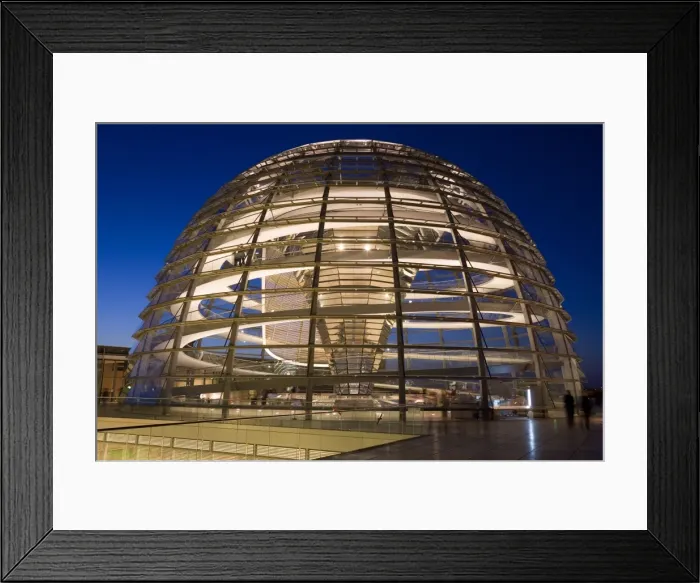 Framed Print : Exterior of Reichstag (Parliament building) dome Framed Print : Exterior of Reichstag (Parliament building) dome