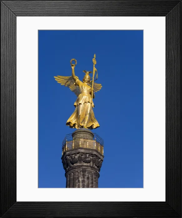 Framed Print : Close-up of Siegessaule monument (Victory Column) Framed Print : Close-up of Siegessaule monument (Victory Column)