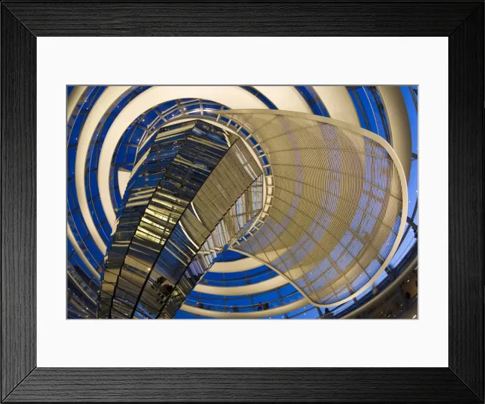Framed Print : Interior of Reichstag Parliament building, Berlin, Germany Framed Print : Interior of Reichstag Parliament building, Berlin, Germany