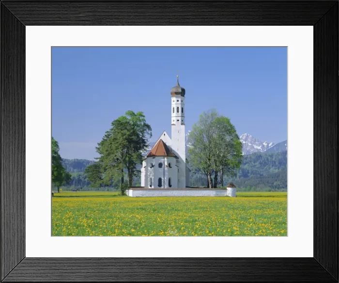 Framed Print : St. Coloman Church