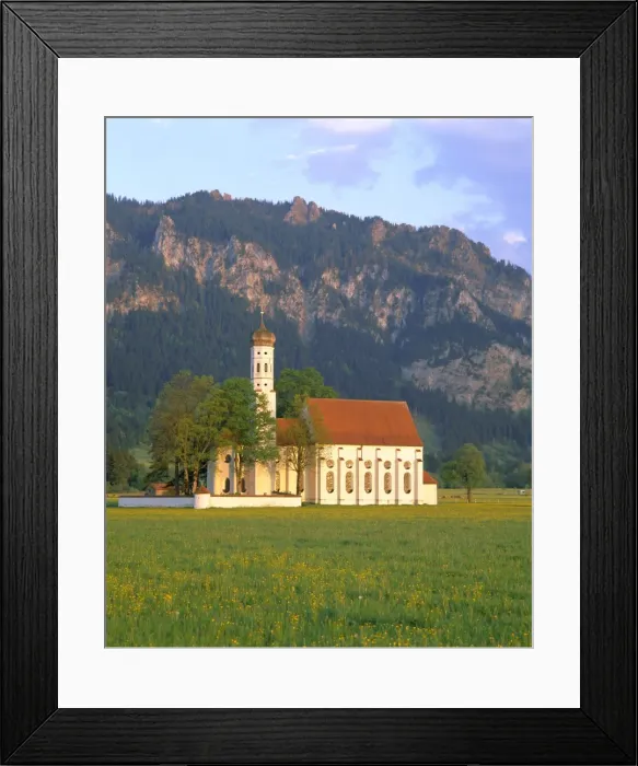 Framed Print : St. Coloman Church