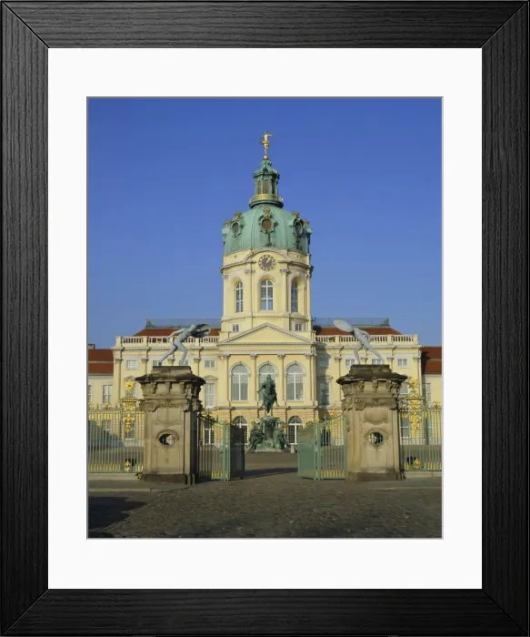 Framed Print : Schloss Charlottenburg Palace Framed Print : Schloss Charlottenburg Palace