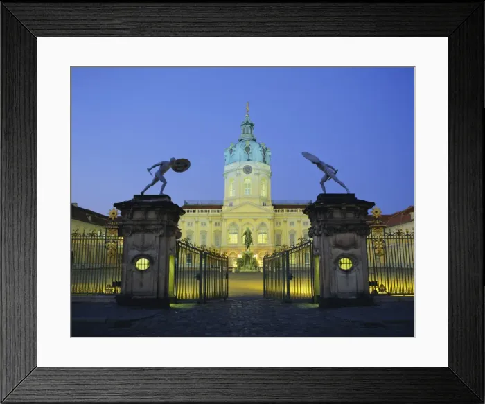 Framed Print : Schloss Charlottenburg Palace Framed Print : Schloss Charlottenburg Palace