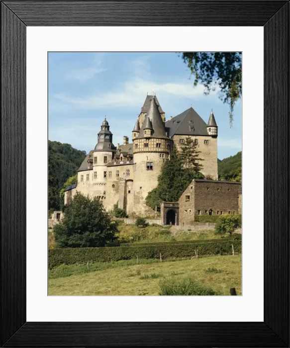 Framed Print : Burresheim Castle