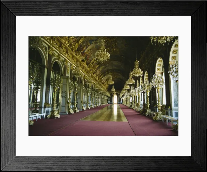 Framed Print : Interior, Herrenchiemsee Castle Framed Print : Interior, Herrenchiemsee Castle