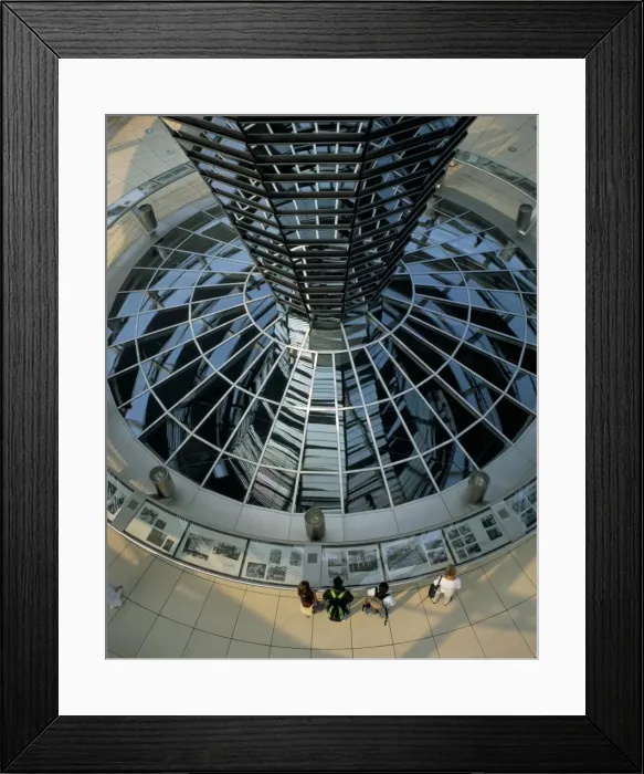 Framed Print : The Reichstag dome Framed Print : The Reichstag dome