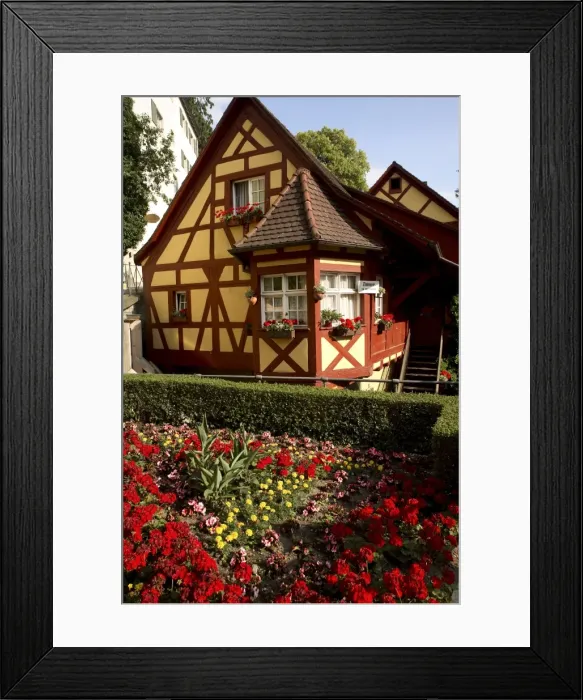 Framed Print : Meersburg old town Framed Print : Meersburg old town