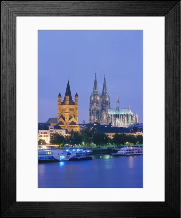 Framed Print : Dom and Gros St Framed Print : Dom and Gros St