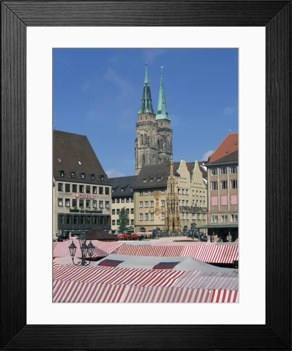 Framed Print : Hauptmarkt Framed Print : Hauptmarkt