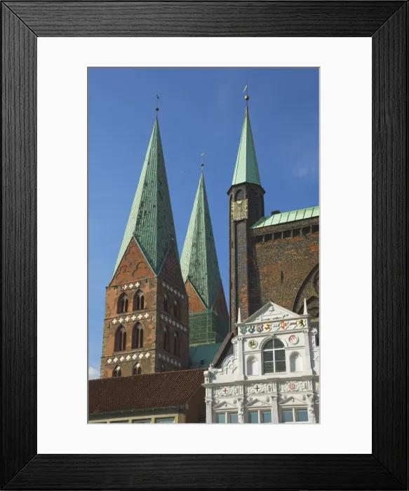 Framed Print : Lubeck, Schleswig holstein Framed Print : Lubeck, Schleswig holstein