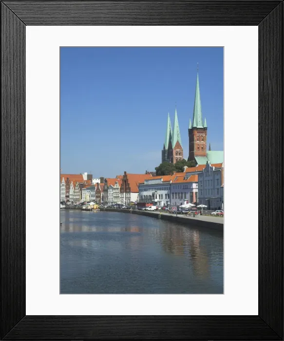 Framed Print : Lubeck, Schleswig holstein Framed Print : Lubeck, Schleswig holstein