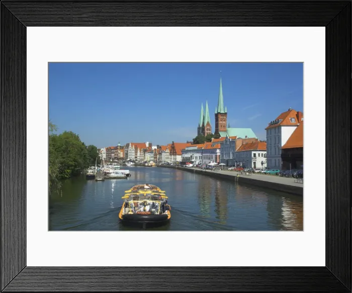 Framed Print : Lubeck, Schleswig holstein Framed Print : Lubeck, Schleswig holstein
